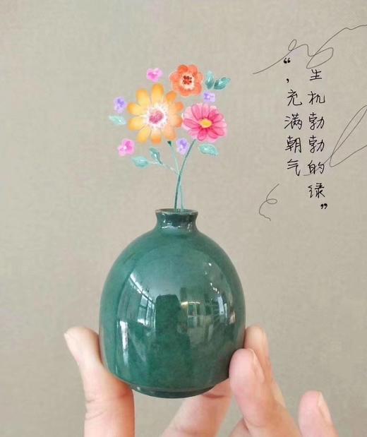 【6F】朱炳仁·铜 平安喜乐瓶 商品图0