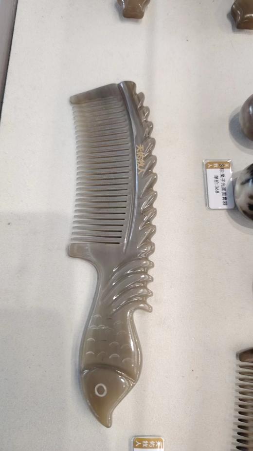 纯天然牦牛角梳 商品图3