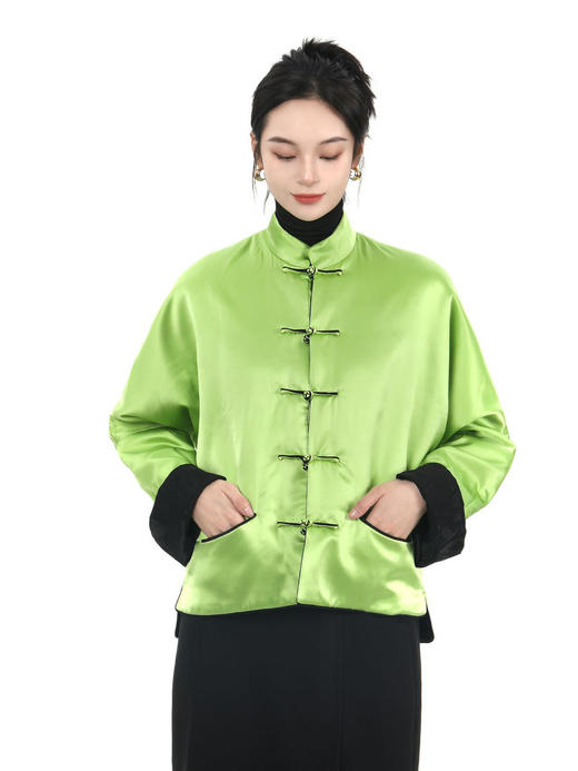 盛唐牡丹 |双面穿石榴花外套(不夹棉） 商品图7