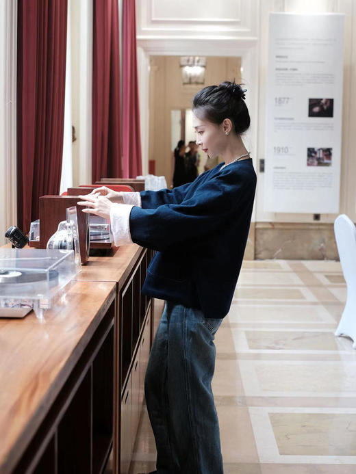 盛唐牡丹|新中式牛仔双面穿外套(不夹棉) 商品图5