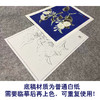 【大彩图】李晓明工笔画白描底稿小品《白茉莉》临摹勾线花鸟线稿K103 商品缩略图3
