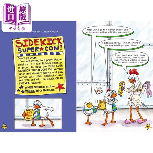 【中商原版】Kung Pow Chicken#1-5 宫保鸡丁5册套装 学乐BRANCHES大树系列 蓝思值550-590L 英文原版 儿童章节桥梁书 5-7岁 商品图6