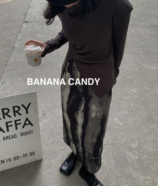 BANANA CANDY 香蕉糖不规则针织衫 商品图3
