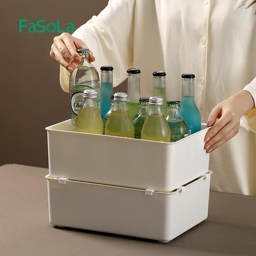 FaSoLa衣柜衣服收纳箱家用分层神器装衣物裤子整理盒叠架杆 商品图10