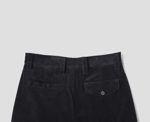 Margaret Howell  男士黑色灯芯绒直筒裤 商品图3