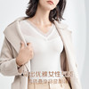 【已下架】LOUIR ROYER/利蜂 V领蕾丝打底衫秋冬款保暖上衣N23LF1765[福利品] 商品缩略图1