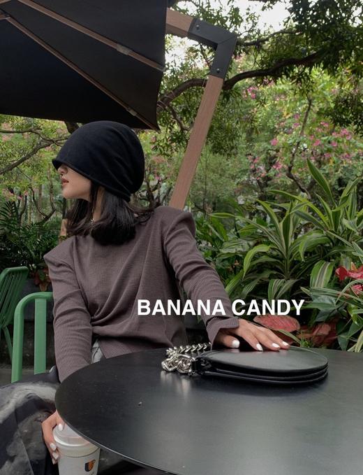 BANANA CANDY 香蕉糖不规则针织衫 商品图2