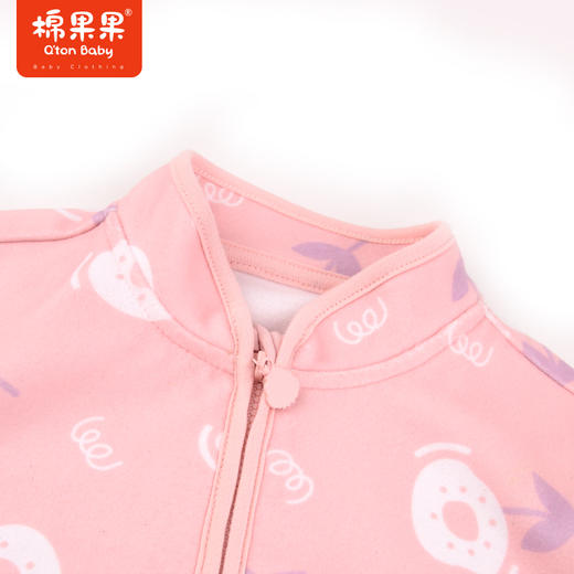 棉果果冬季新品女童5A抗菌摇粒绒外套M422181423614 商品图3