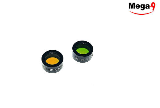 BP595/59K OD3@200-1200 T>90% Φ12.7*6 带通滤光片 （带套圈） 商品图0