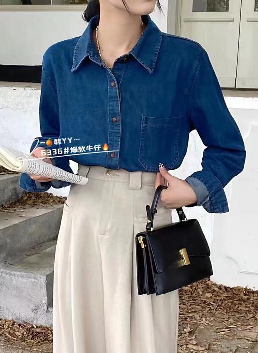 女牛仔衬衫6336 商品图1