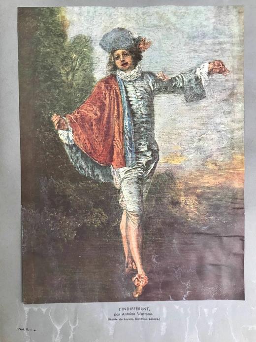 【法语】1932-1933年 艺术史（全2卷） 近2000幅插图（12幅彩色手工贴图） 皮脊精装大16开 商品图12