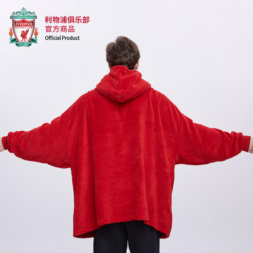 利物浦俱乐部官方商品 | 红色成人浴袍宽松休闲绒毛官方球迷正品 商品图2