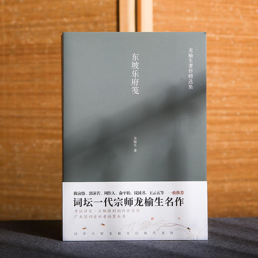 东坡乐府笺 龙榆生作品精选集 商品图0