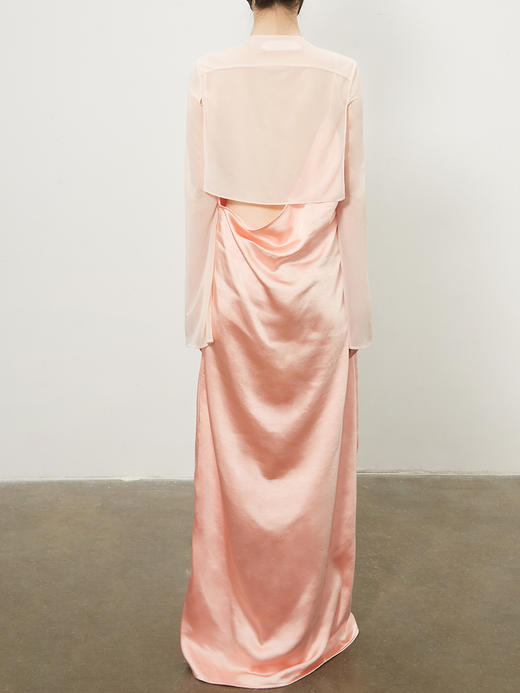 ranyepersonal｜dress SET  吊带露背平肩袖套两件式连衣裙 [ BODY23DR02- 黑0 / 白1 / 粉2  ] 商品图9