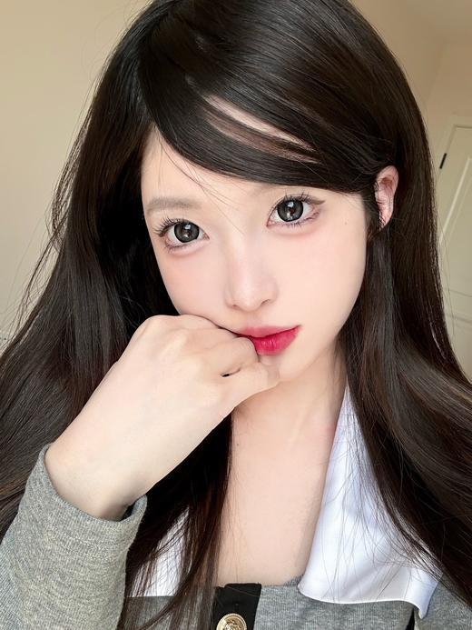 gugucon月抛  迷糊小羊/暧昧小熊/脸红小鹿 14.5mm  非离子 黑棕巧 商品图3