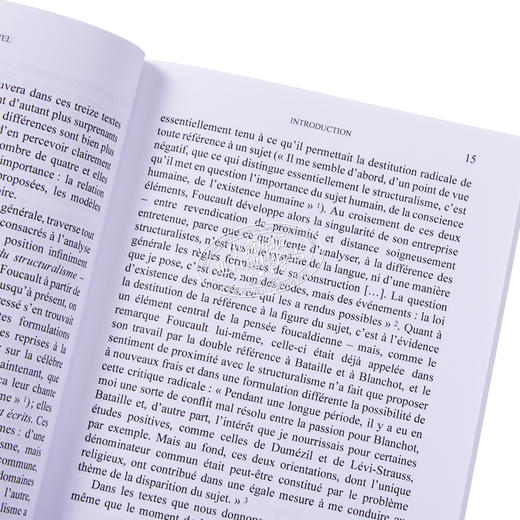 【中商原版】福柯 疯狂 语言与文学 突尼斯 哈达德俱乐部演讲 Folie  langage  litterature 法文原版 Michel Foucault 商品图2