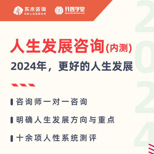 人生发展咨询（2024年内测） 商品图1