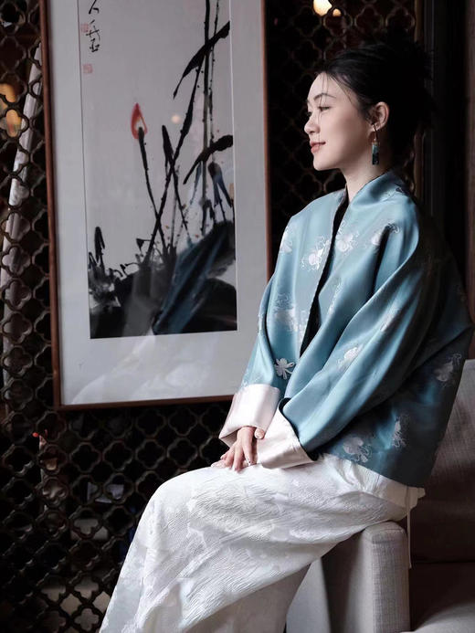 盛唐牡丹 |真丝凤凰纹女裤 商品图6