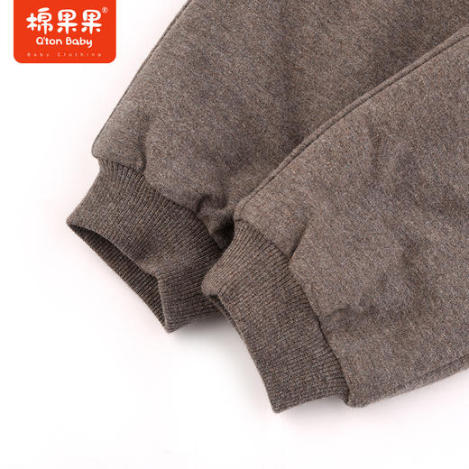 棉果果冬季新品女童针织夹棉长裤M422200823624 商品图5