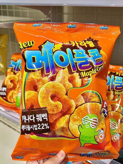 克丽安裹糖浆玉米脆74g 商品图0