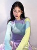 羊绒羊毛拼接女衫 商品缩略图3