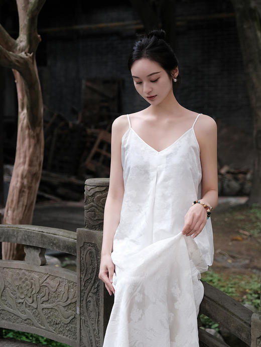 盛唐牡丹 | 真丝蝶恋花女吊带 商品图2