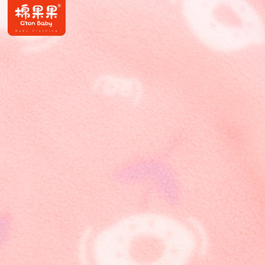 棉果果冬季新品女童5A抗菌摇粒绒外套M422181423614 商品图5
