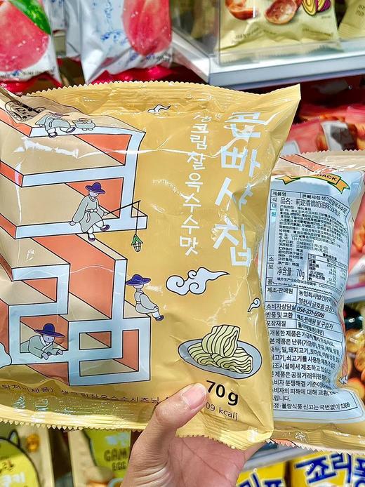 莉迩香脆奶油味玉米脆片70g 商品图1