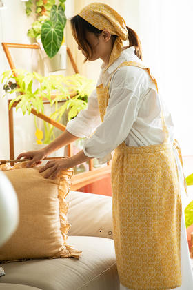 心形花束系列围裙厨房家用新款超好看围裙