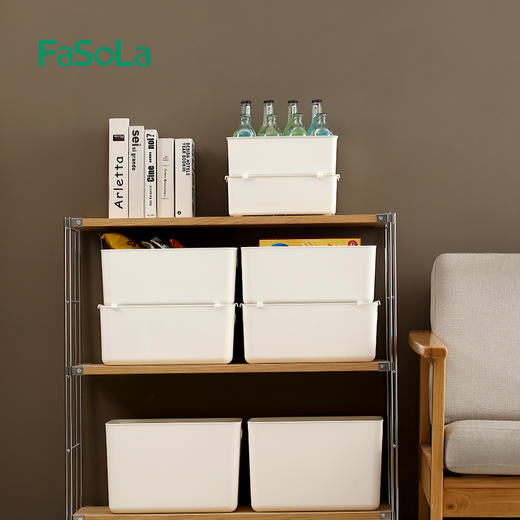 FaSoLa衣柜衣服收纳箱家用分层神器装衣物裤子整理盒叠架杆 商品图2