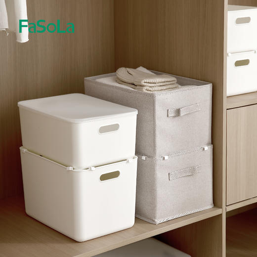 FaSoLa衣柜衣服收纳箱家用分层神器装衣物裤子整理盒叠架杆 商品图5