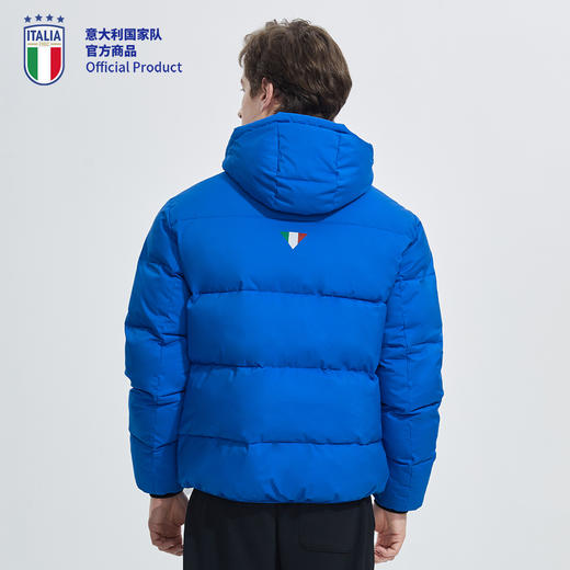 意大利国家队官方商品 | 新款蓝色棉服宽松男女同款童装面包服 商品图3