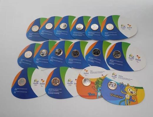 2016里约奥运会纪念币套装（四组共16枚带卡册） 商品图6