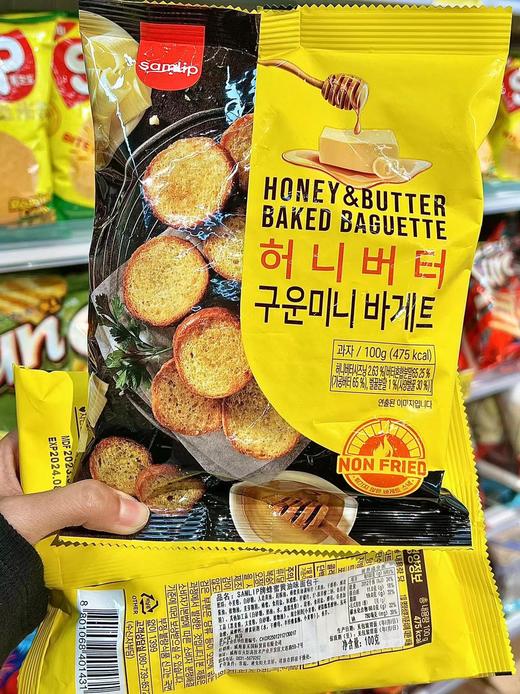 三立蜂蜜黄油味面包干100g 商品图1