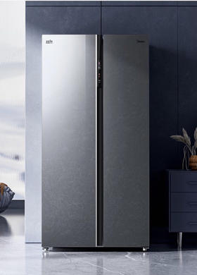 5楼京东家电美的大冷冻小冷藏冰箱