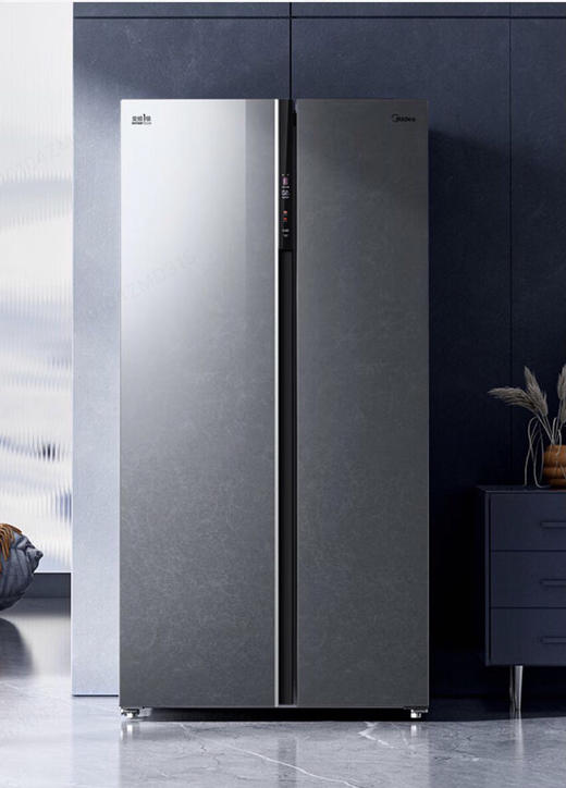 5楼京东家电美的大冷冻小冷藏冰箱 商品图0