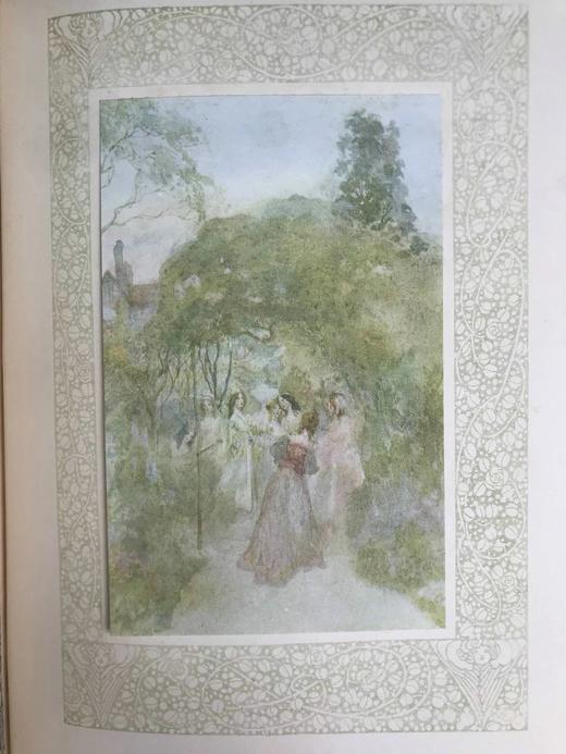 1910年 柯勒律治《古舟子咏》 波加尼20幅彩色幻想插图 漆布精装大16开 商品图5