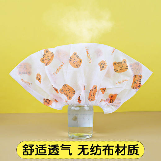 「50只装！9.9元包邮」一次性印花卡通鞋套加厚无纺布鞋套防滑耐磨居家日用防尘一次性脚套 商品图2