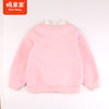 棉果果冬季新品女童半高领套头加绒卫衣M422180423621 商品缩略图6