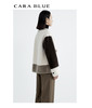 CARA BLUE拼色v领开衫 商品缩略图2