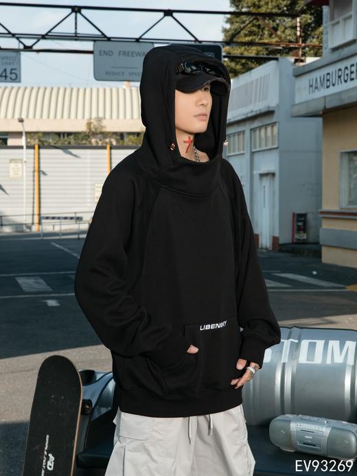 男加绒带帽卫衣93269 商品图4