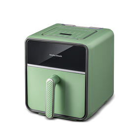 【摩飞蒸汽嫩烤空气炸锅】摩飞电器（Morphyrichards）微蒸烤空气炸锅4升大容量可视透明家用蒸汽烤薯条机智能触屏多功能预约定时大功率全自动 MR8101