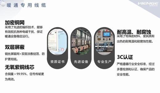 中央空调专用被覆式信号线 RVVP-W2*0.5 商品代码816003 商品图3