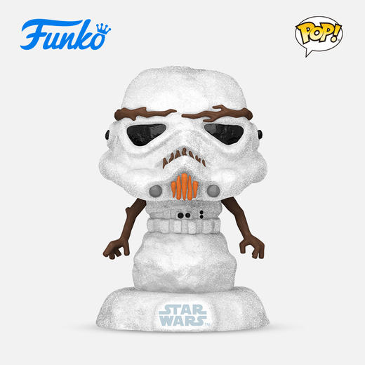 Funko POP Star Wars Stormtrooper星球大战假日POP公仔雪人暴风兵手办 64338 商品图0
