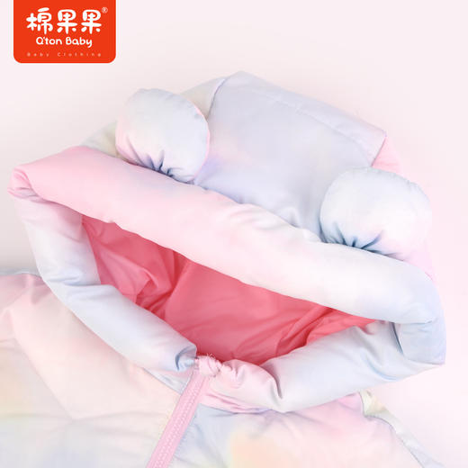 棉果果冬季新品女童短款可爱羽绒服M422102923604 商品图3