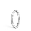 订购10周到｜Maria Tash-Plain Gold Hoop-14K白金 耳环（单只）［美国设计师］ 商品缩略图2