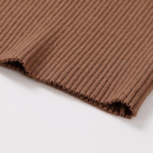 ☆【实体店同款】女童中领针织衫2023年冬季新款安奈儿童装XG344750 商品图5