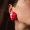 北京仓｜Cilea Bijoux-GERANIUM-天竺葵 正红色 耳环（中号）［法国设计师］ 商品缩略图2