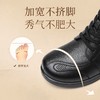 信诺真皮保暖短靴女2023新款秋冬季妈妈鞋子防滑软底棉鞋加绒皮鞋23M681-11D 商品缩略图2
