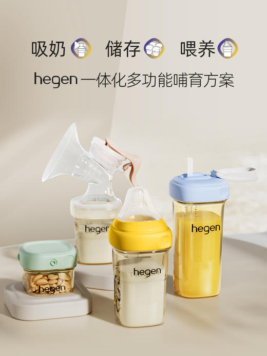 【龙年限定】hegen奶瓶婴儿新生 240ml纪念龙瓶 宽口径 硅胶奶嘴耐摔防胀气 商品图5